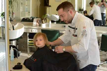 Greta Haircut with Mario2